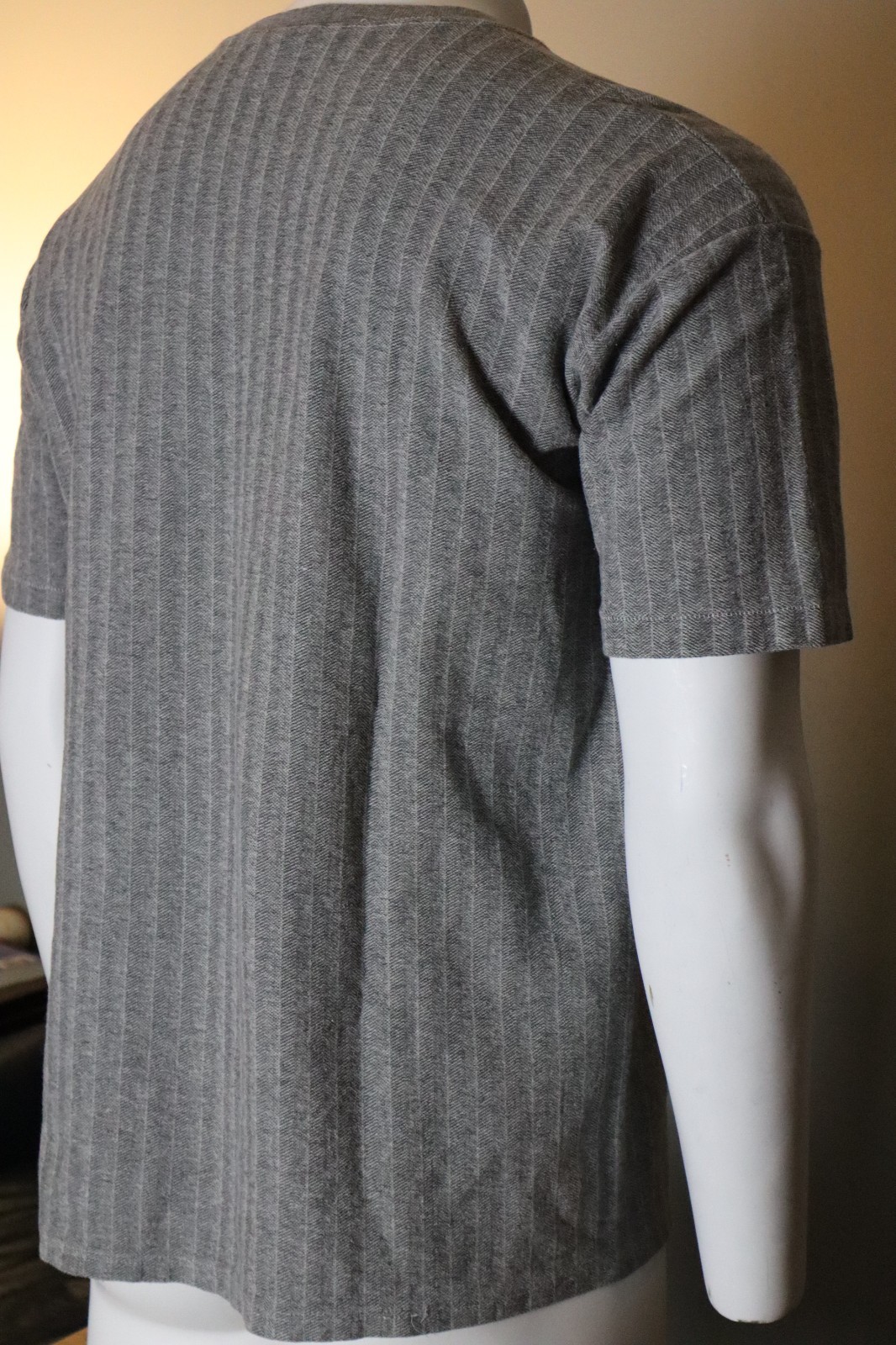 HARLEY DAVIDSON MEN XL CIRCLE BAR HERRINGBONE W SLEEVE LOGO TEXTURED gallery