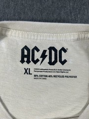 AC/DC Back in Black Hells Bells Mineral Wash GraphicT-Shirt XL