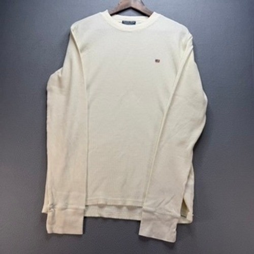 Vintage Polo Jeans Co Thermal Shirt Mens XL Waffle Knit RL Flag Long Sleeve Y2K gallery
