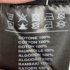 John Richmond T-Shirt Black Medium Spell Out Cotton Sustainable