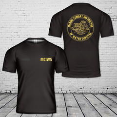 Custom Name Instructor of Water Safety MCIWS T-Shirt 3D Gift Father Men