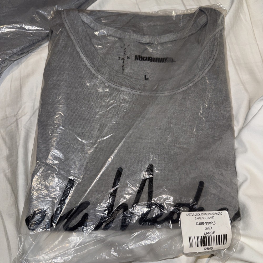 Brand New Sealed Travis Scott Cactus Jack For Neighborhood Carousel LARGE