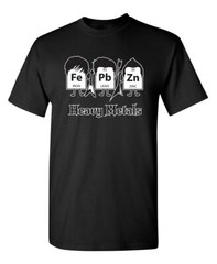 Heavy Metals Sarcastic Humor Graphic Novelty Super Soft Ring Spun Funny T Shirt