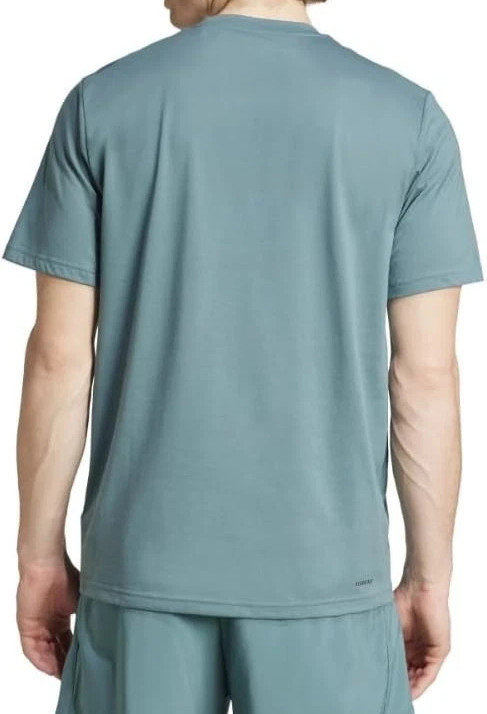 Adidas Men's Train Essentials FeelReady T-Shirt Size M Preloved Teal/Black New gallery