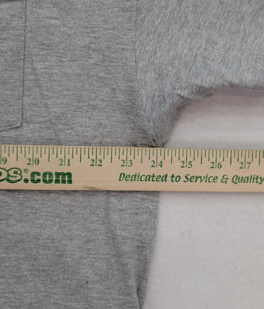 Russell Athletic Men's T-Shirt Size L Gray Short Sleeve Pocket Crew Neck NEW gallery