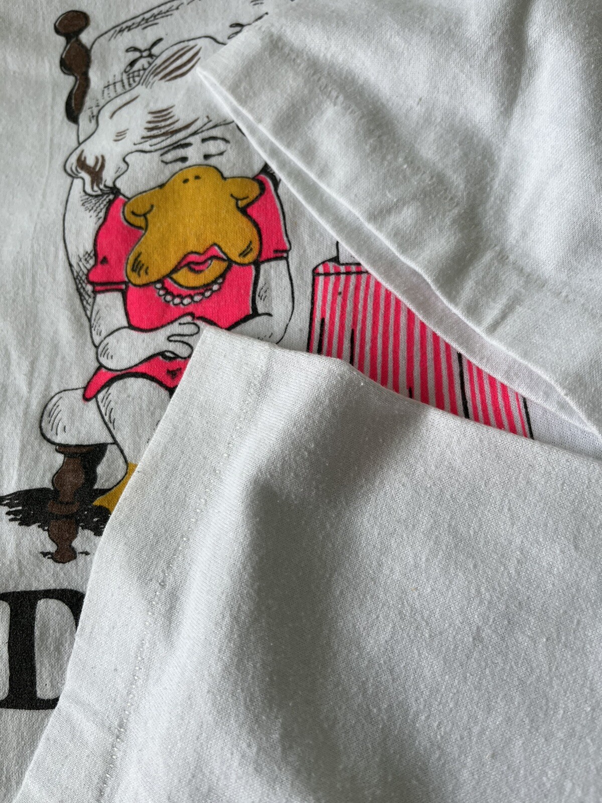 Vintage 1986 Ducktor Ruth Doctor You Vant To Tee Jays Graphic T Shirt Large 80’s gallery
