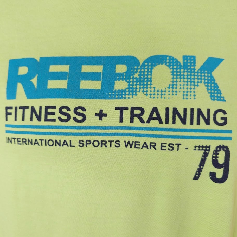 Reebok Fitness Training T Shirt Mens Size Medium Lime Green Sportswear gallery