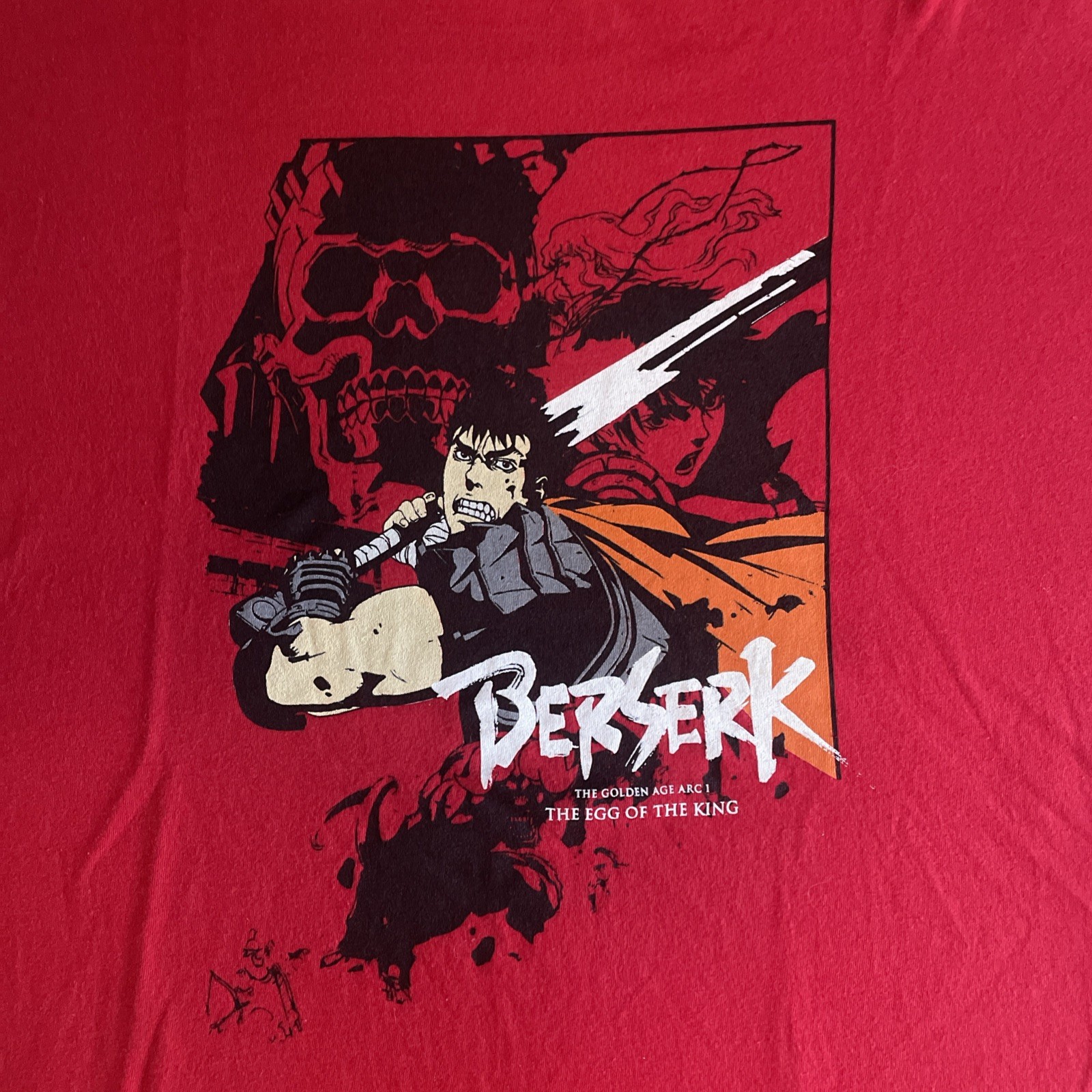 Berserk The Golden Age Arc 1 Egg Of The King Anime Film Promo T Shirt Tee M gallery