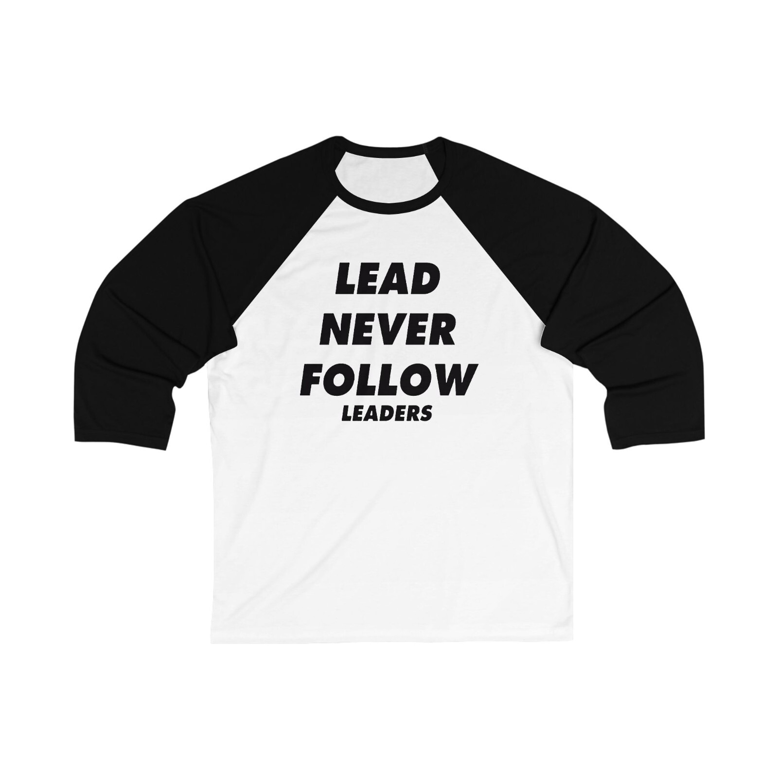 Lead Never Follow Leaders Shirt - Chief Chicago Drill y2k Unisex 34 Sleeve Base gallery