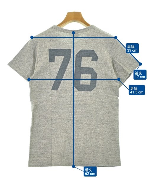 standard california T-shirts/Cut & Sewns Gray S 2200643152526 gallery