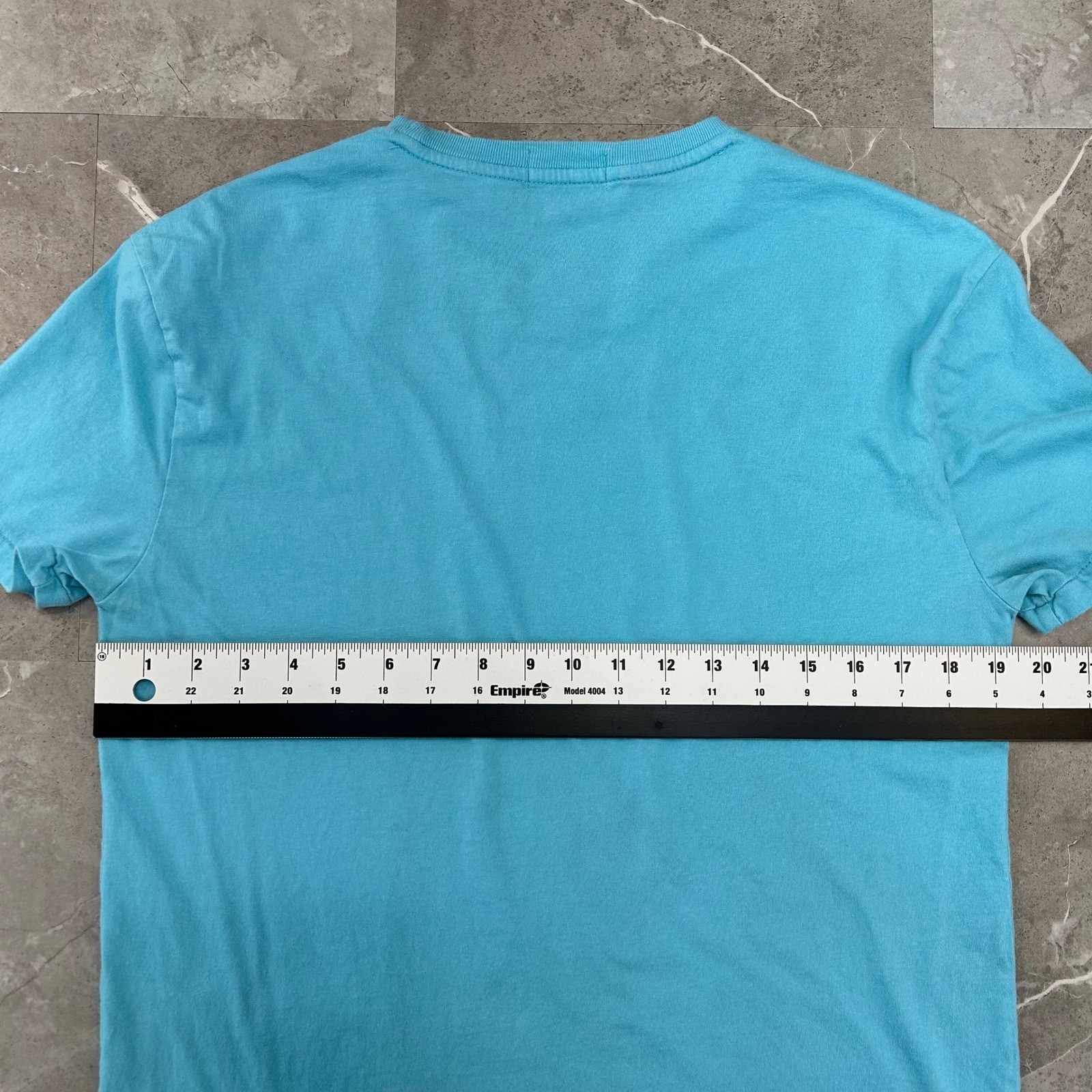 Polo Ralph Lauren Bear Graphic Tee Mens Small Short Sleeve Blue Classic Fit gallery