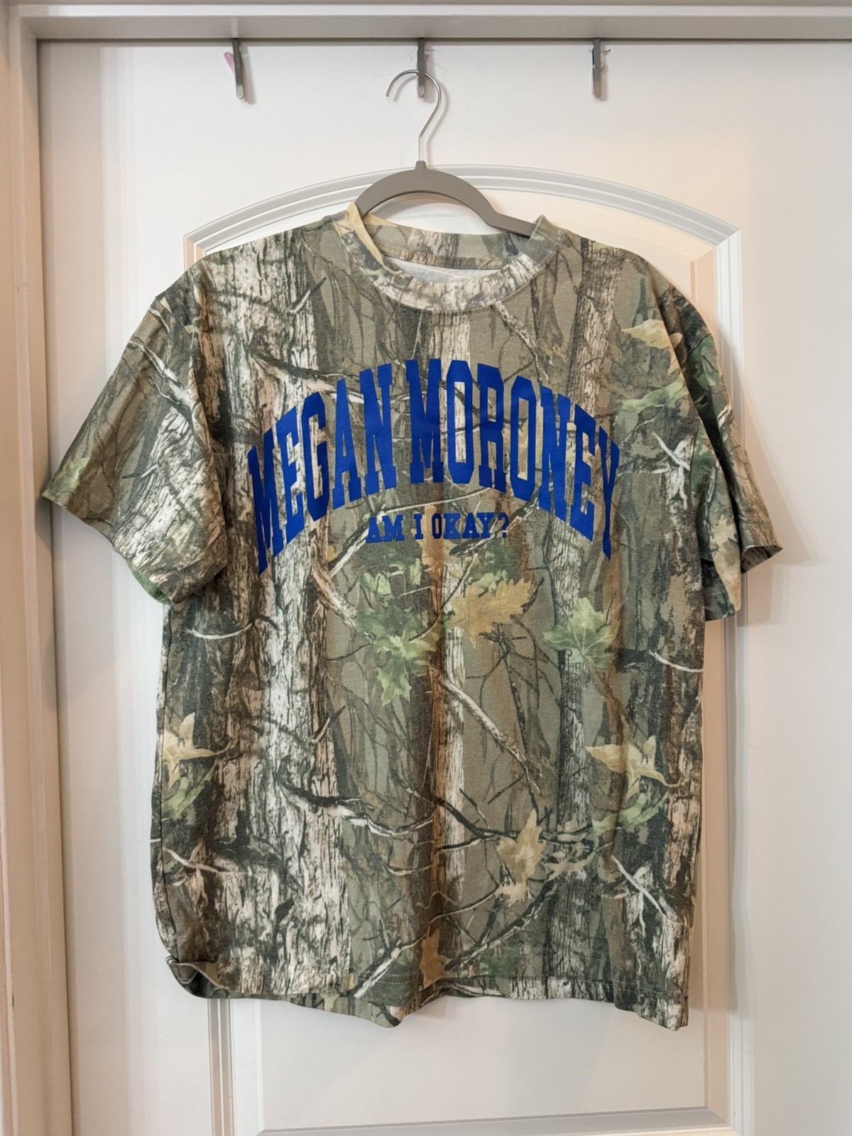 Megan Moroney Am I Okay Medium Camo T Shirt gallery