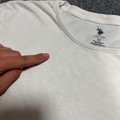 USPA white tee w logo