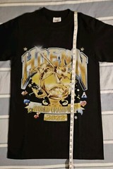 Bootleg Pokemon Black T Shirt Generation 3 Hoenn World Champion Rayquaza Sz S