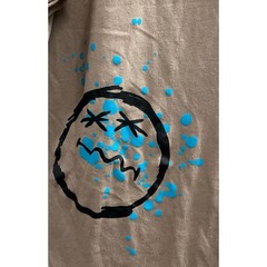 Smiley World protect your energy graphic tee front and back oversized sz XL