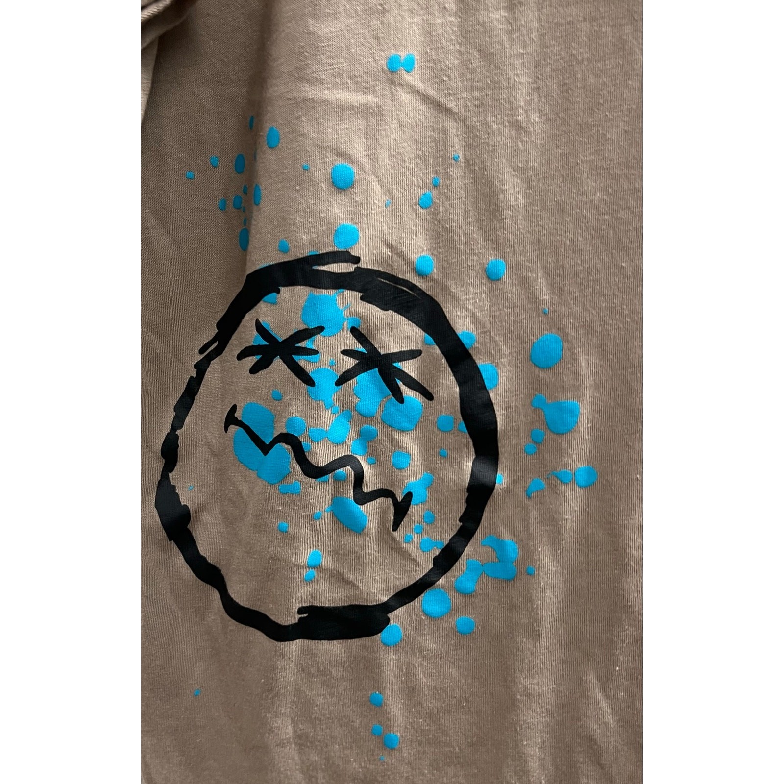 Smiley World protect your energy graphic tee front and back oversized sz XL gallery