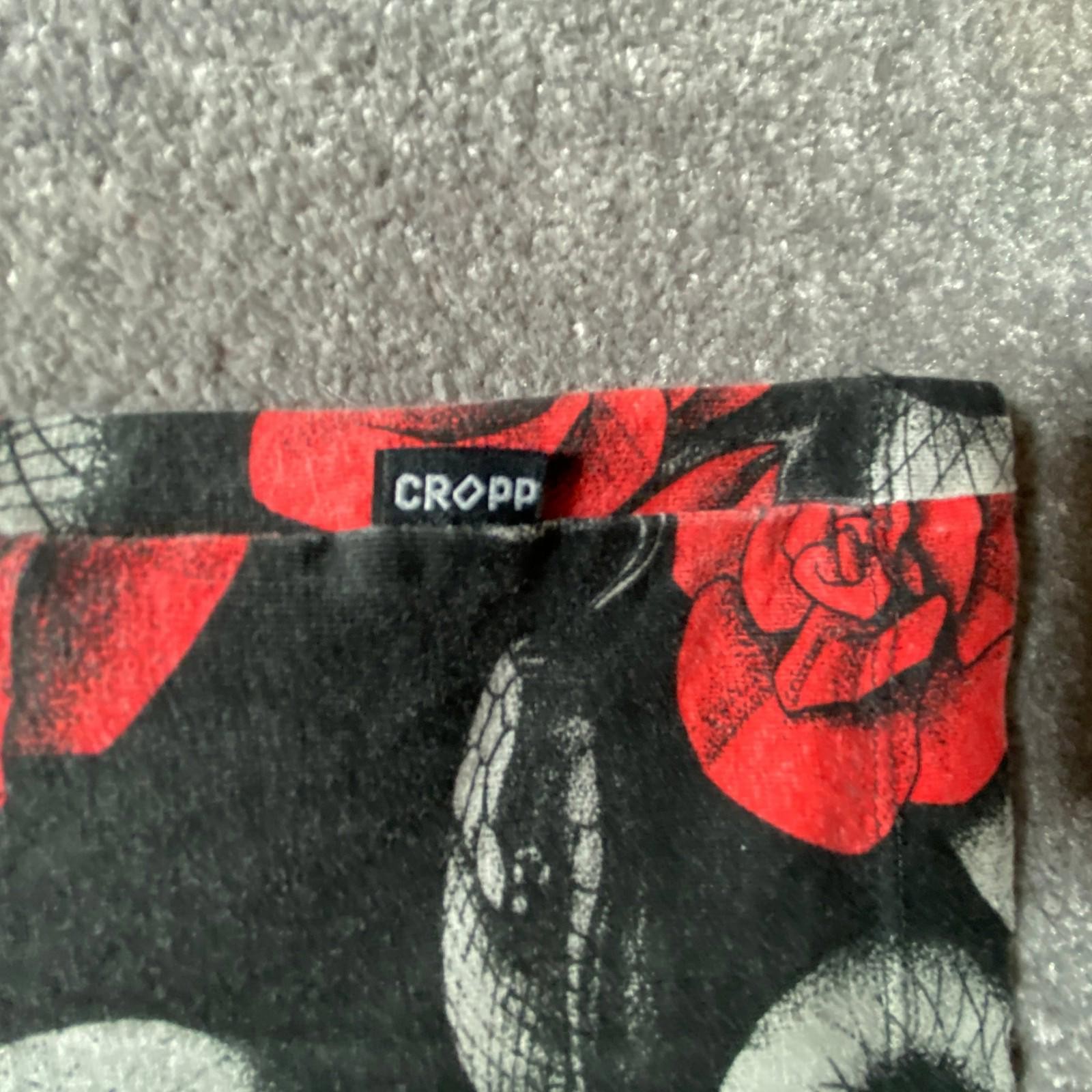 Cropp Men's Large Multicoloured Snake Rose Graphic Print Comfort Fit T-Shirt gallery