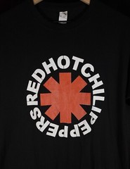Red Hot Chilli Peppers 2022 Global Stadium Tour T-Shirt Tee Black New Size M