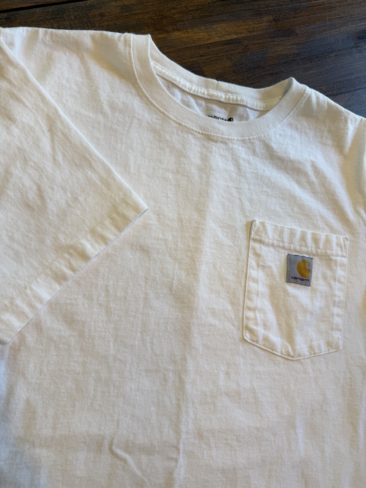 Carhartt Pocket T-Shirt Relaxed Fit Mens Size M 103296-100 Short Sleeve White gallery