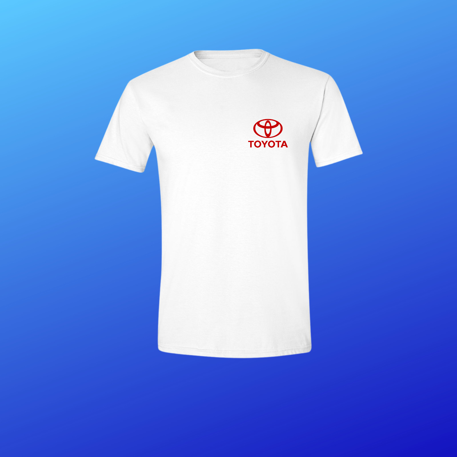 Toyota T-Shirt Chest Logo Tundra Tacoma Scion Supra 4 Runner with FREE DECAL!! gallery