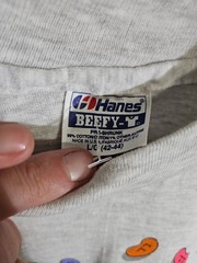 True Vintage 90s Single Stitch LL Bean LL Beans Jelly Beans Tee T Shirt L Funny