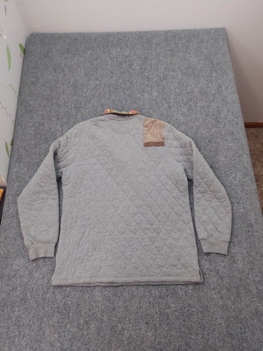 Southern Marsh Shooting Shirt Pullover Mens Large Gray Quilted 1/4 Zip Outdoor gallery