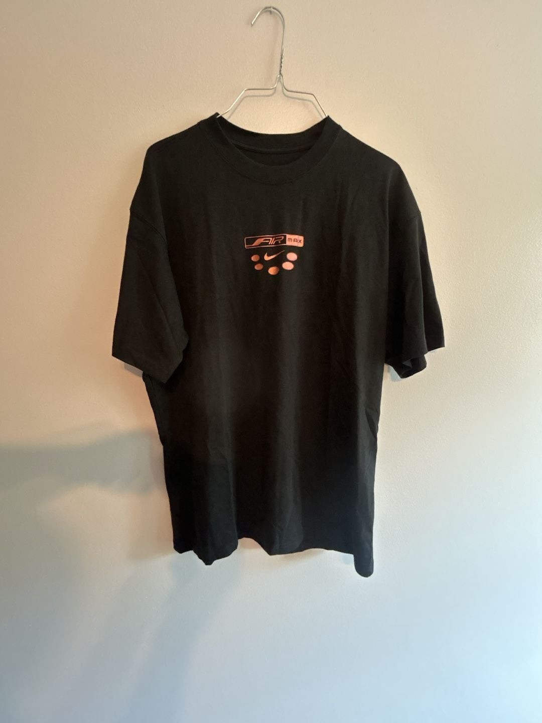 Nike Air Max Loose Fit Graphic T-Shirt Black Size M