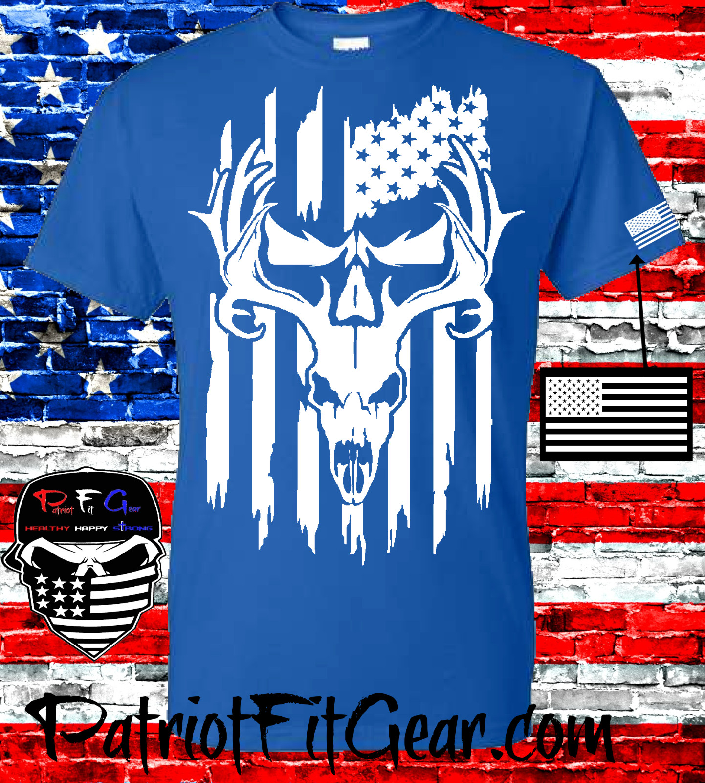 t-shirt,Hunting,Deer Hunting,Country Life,Bow Hunting,Buck Skull,Custom t-shirt gallery