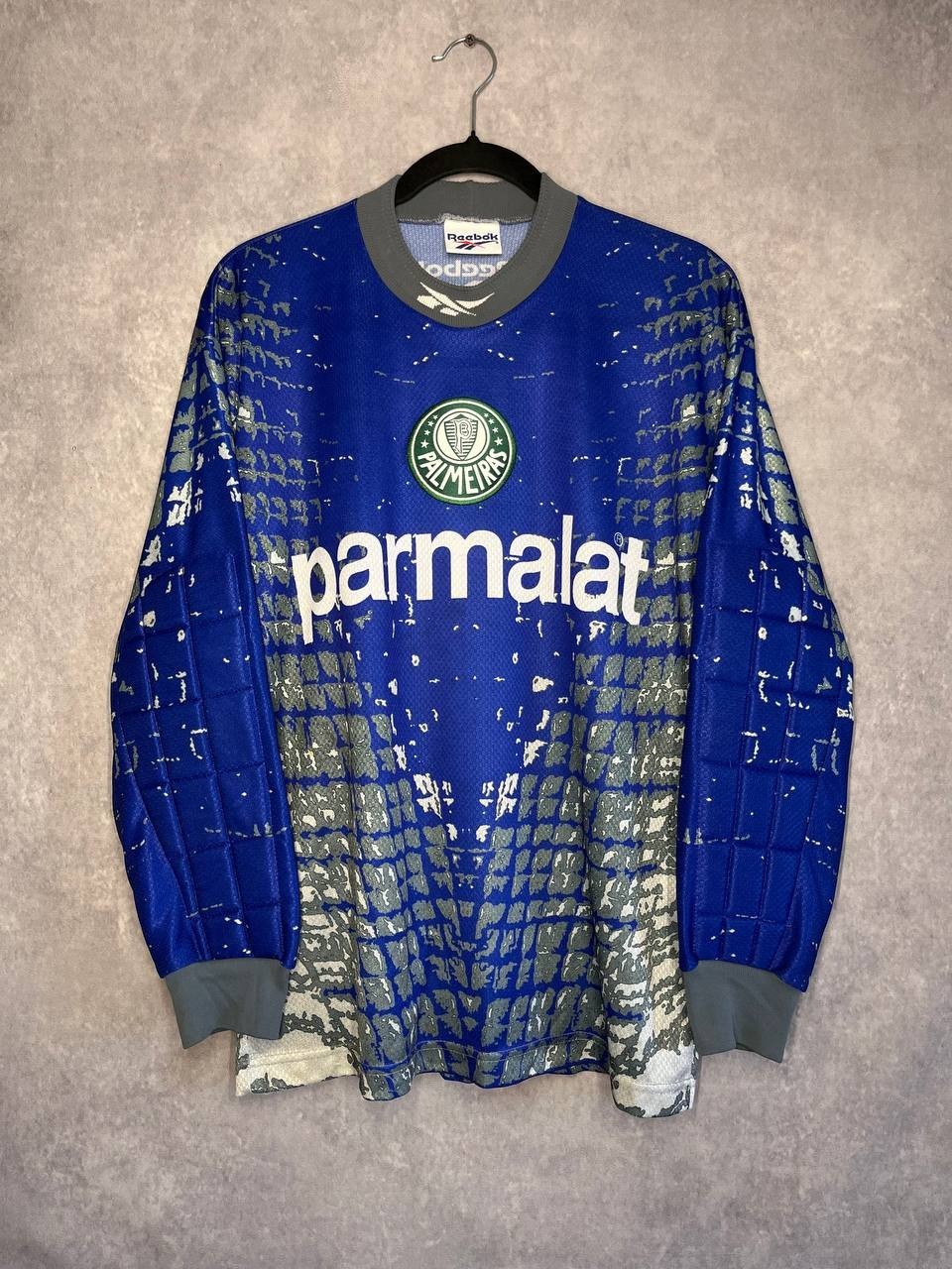 Rare Vintage 1997/98 Palmeiras GK Jersey “Spider” Parmalat – Size 48
