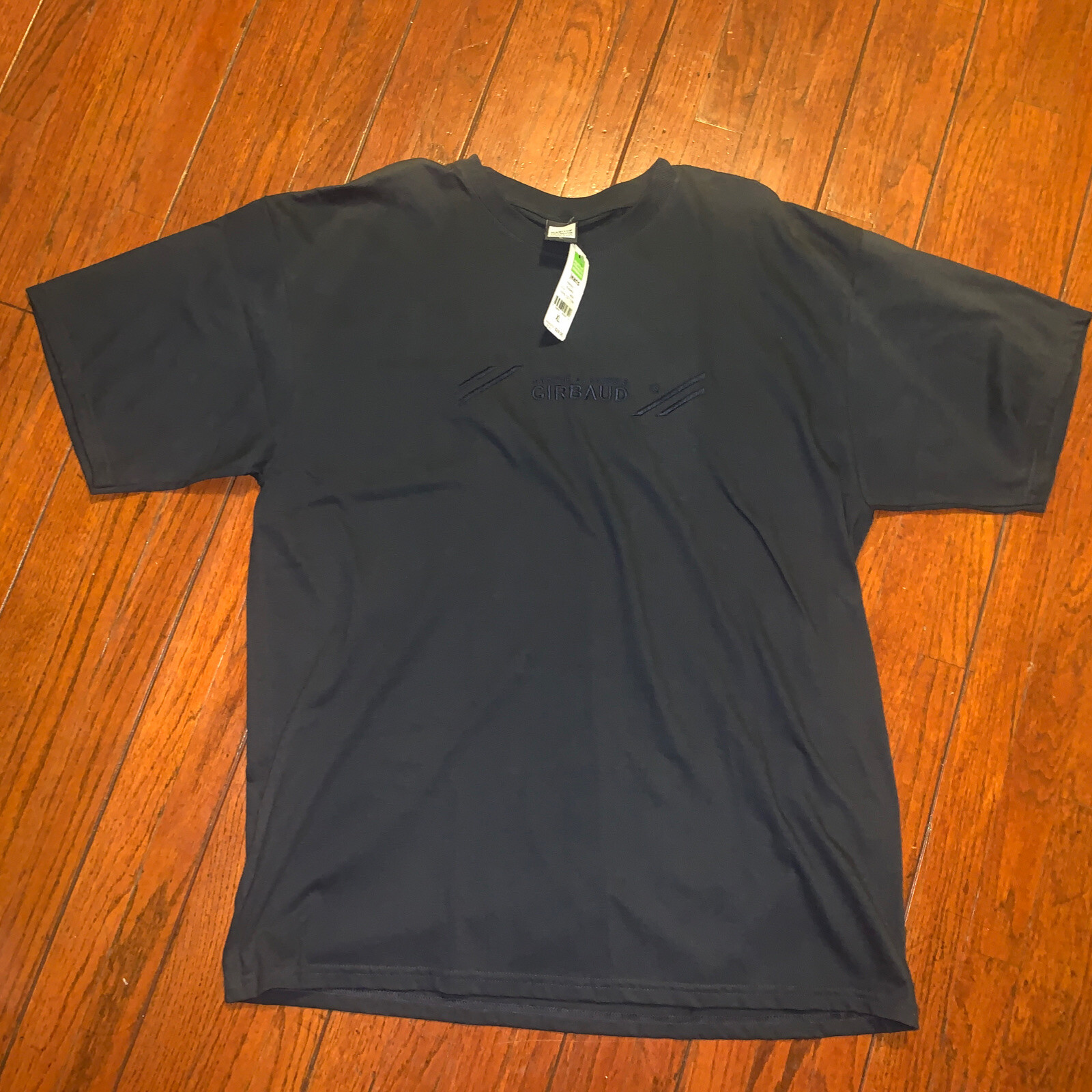 Vintage 90's Marithe Francois Girbaud FADED Logo T-Shirt Men’s XL Navy Blue gallery