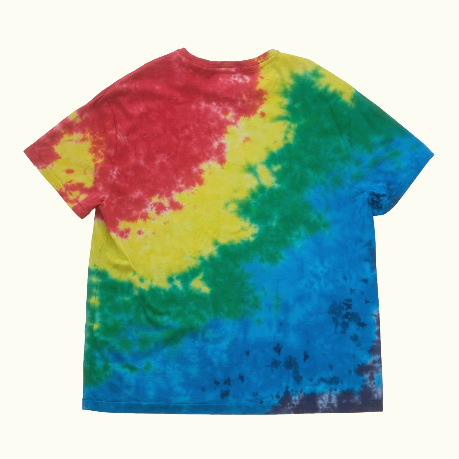 RALPH LAUREN POLO VTG Y2K RETRO BEACH CLASSIC OUTDOOR TIE DYE T SHIRT SZ L gallery