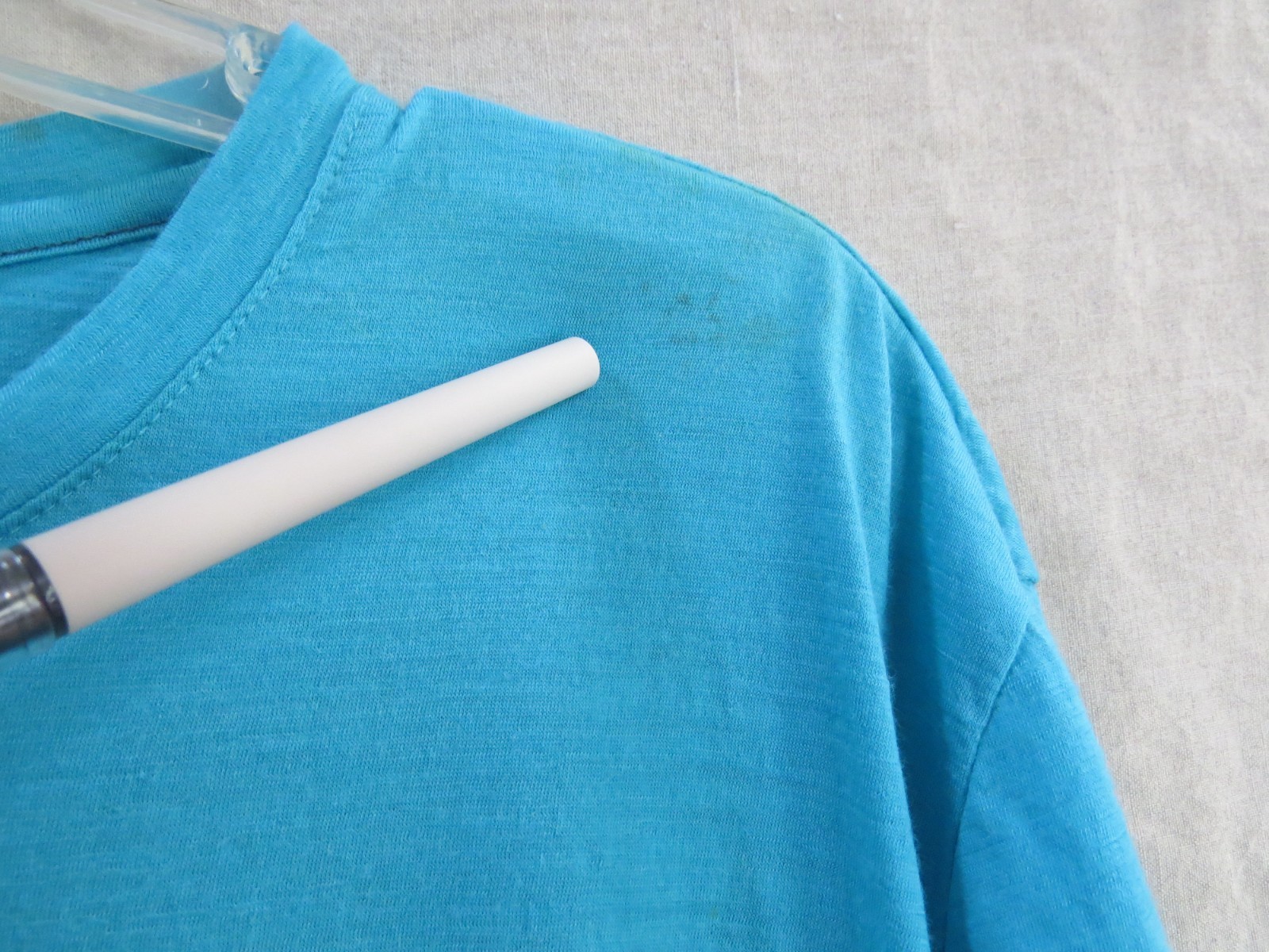 Icebreaker T Shirt XL Men's Merino Wool Short Sleeve Tee Blue Outdoor *STAINS gallery