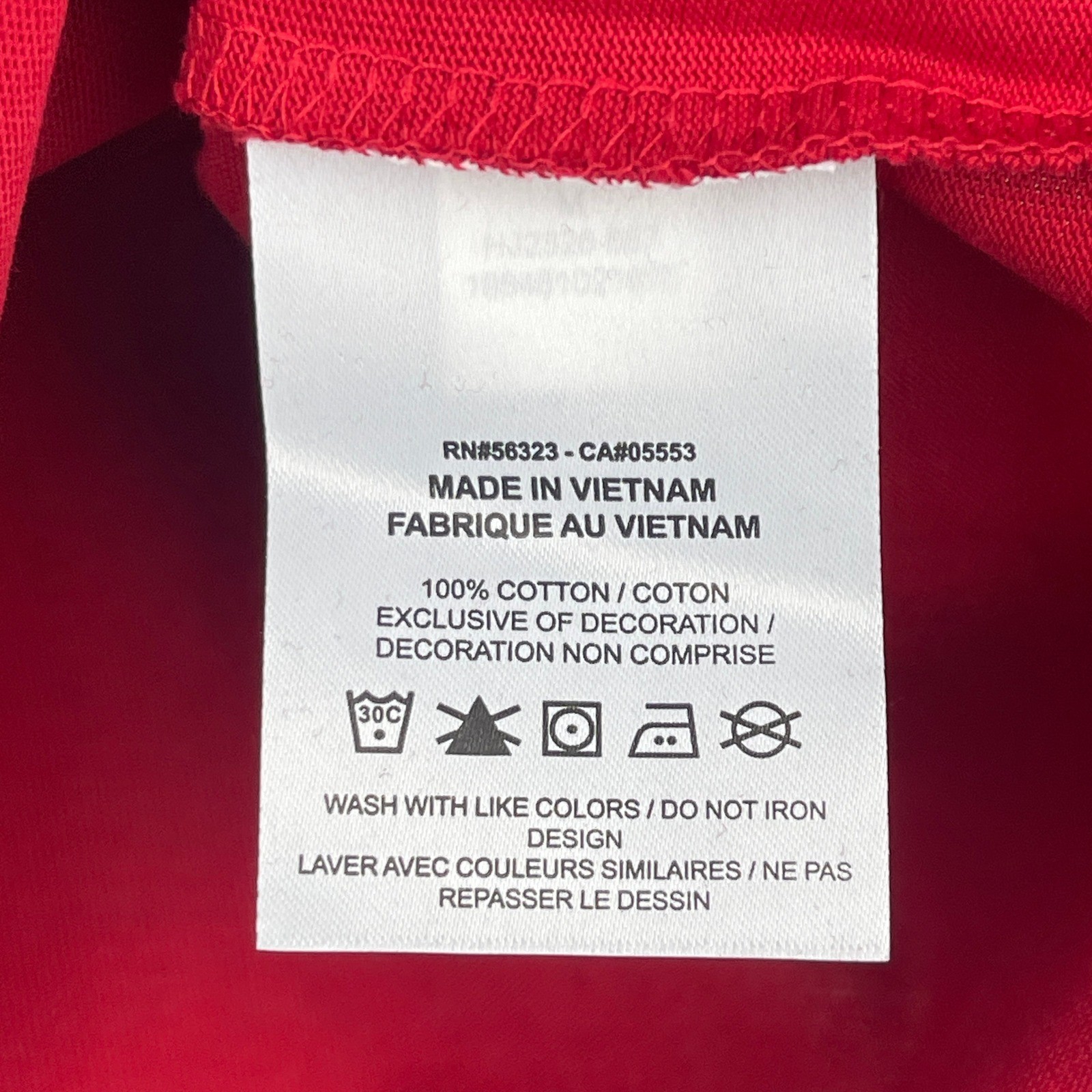NEW Jordan AJ1 Sneaker Patch Mens L Cotton Short Sleeve T Shirt Red gallery