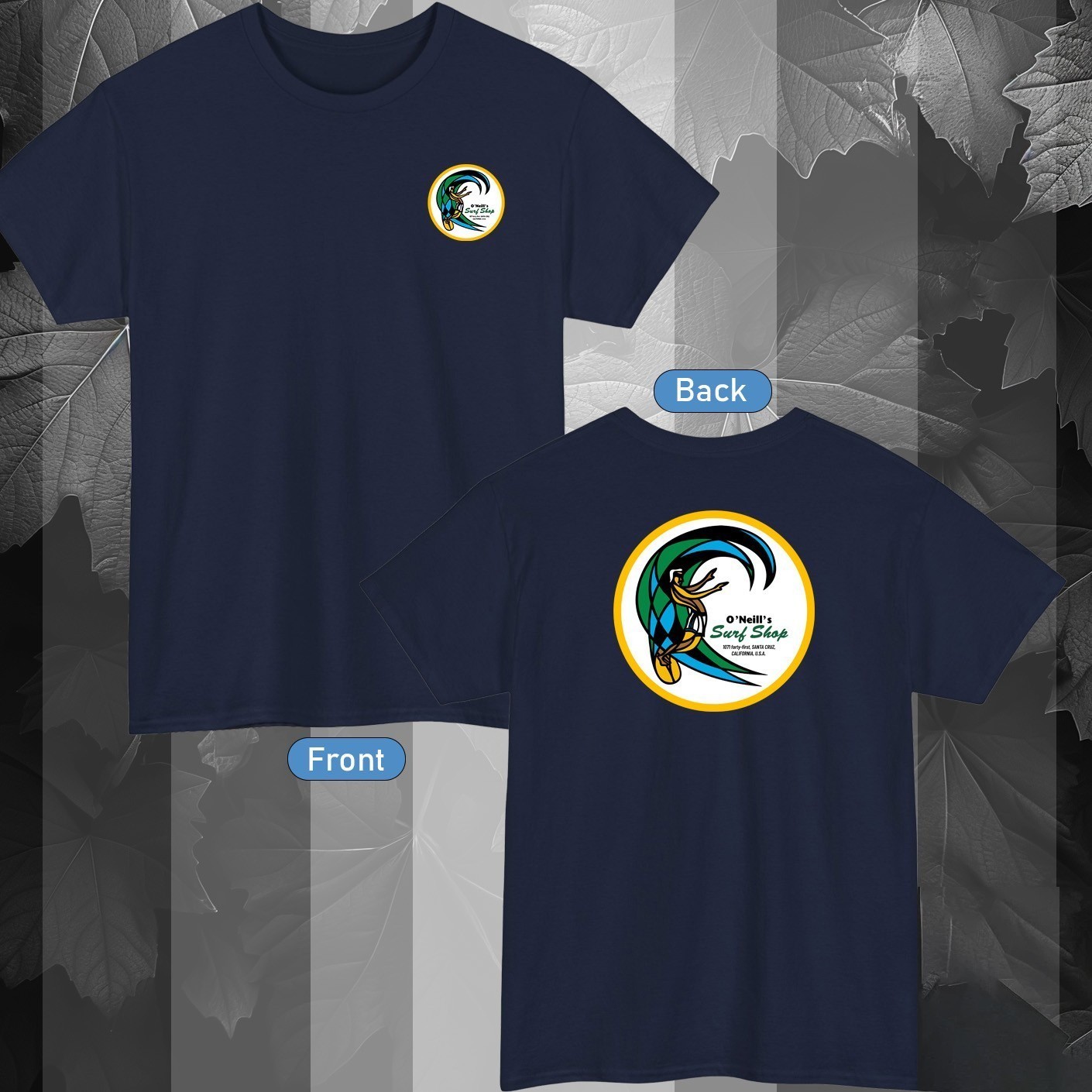 O'Neill Surf Shop Logo Active T-Shirt Color Black/Red/Navy/Blue/White/Grey S-5XL gallery