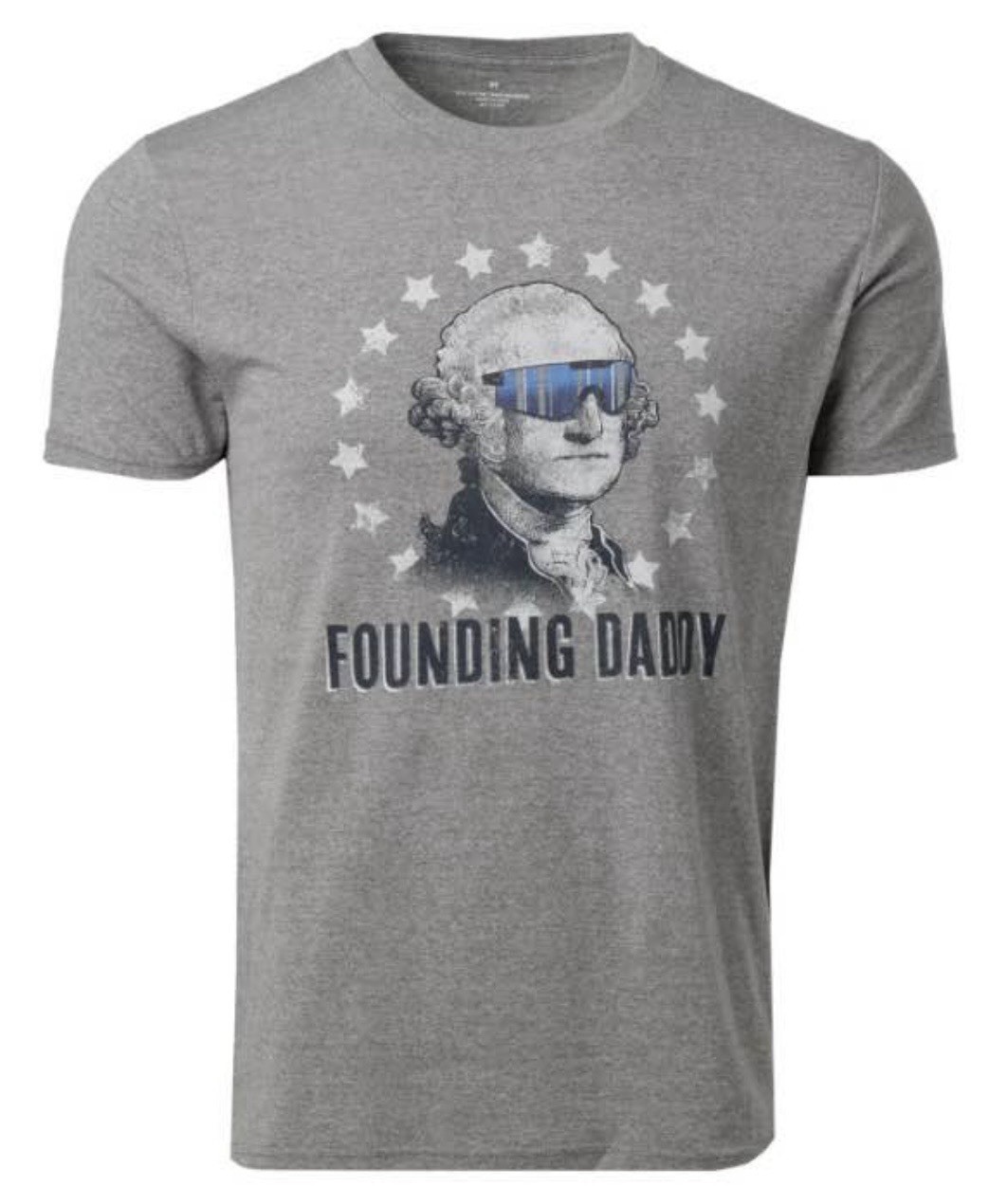 USA 250th T-Shirt Mens 2XL Founding Daddy Fathers Day 60% Cotton Blend Free Ship gallery