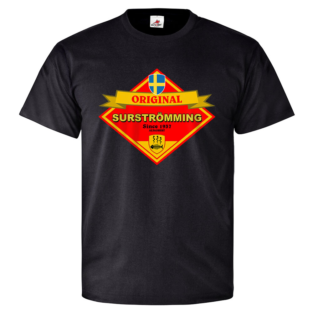 Surströmming Gammel Fish Sweden Sour Herring Rotten – T Shirt #25789