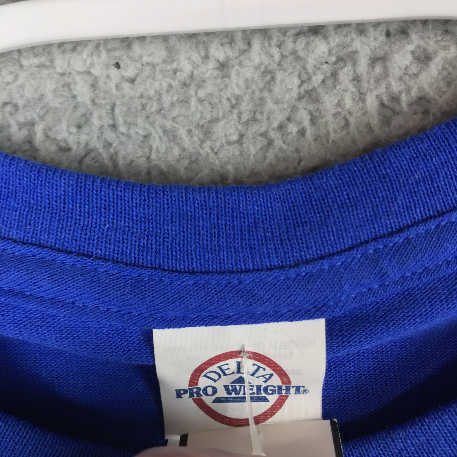 Delta Pro Weight Shirt Mens Medium Blue I've Been Good-ish All Year Ugly Xmas gallery