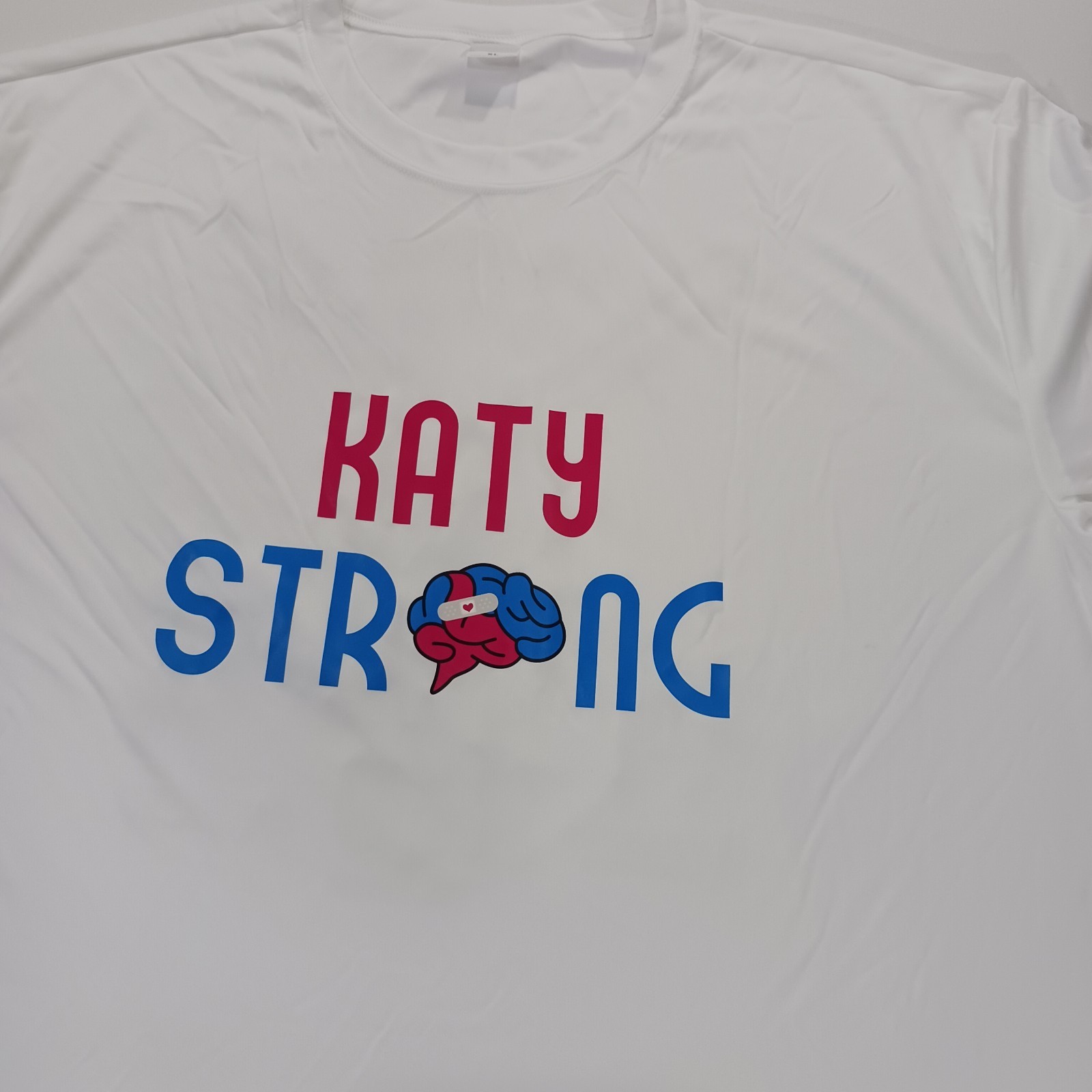 Sport-Tek ST350LS Katy Strong Men XL White Long Sleeve PosiCharge Competitor Tee gallery