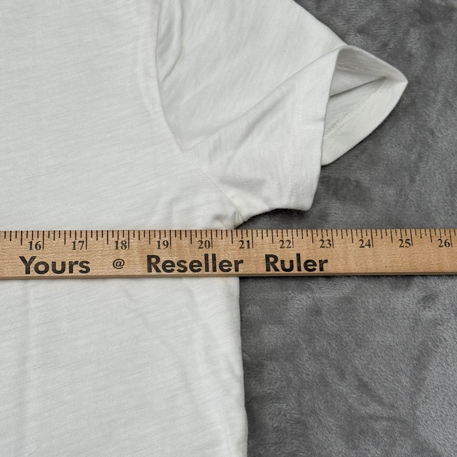 Marine Layer Heavy Slub Pocket Tee T-Shirt Mens Medium Antique Cream New NWT gallery