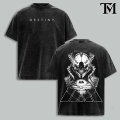 Destiny 2 Vintage Graphic Tee Oversized Cotton Unisex Heavyweight Retro Gamer 6