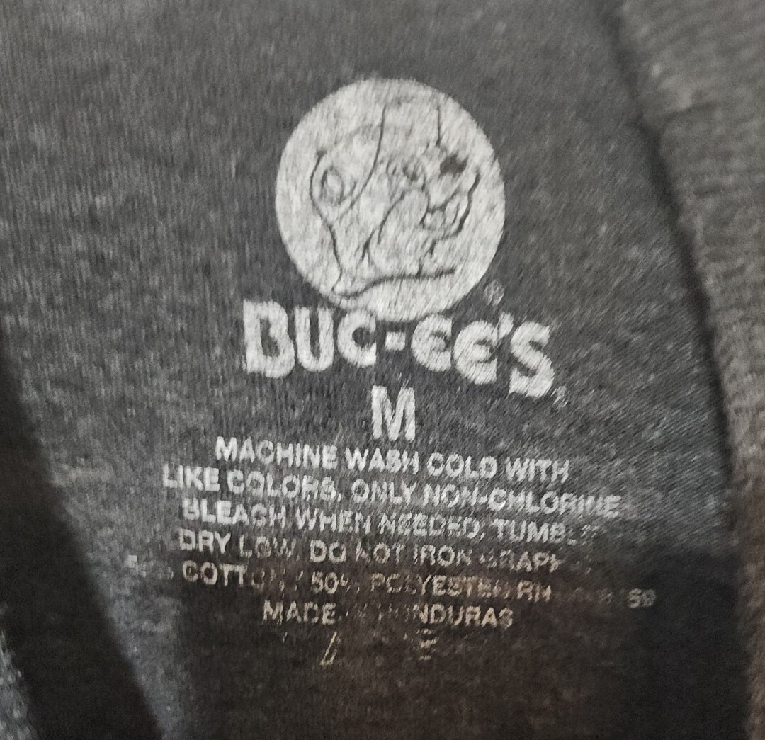 Buc-ee's 2022 Seniors T-Shirt Most Likely To Eat Weight in Beaver Nuggets Size M gallery