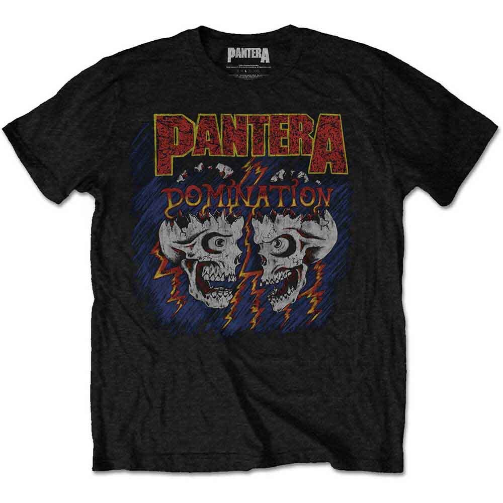 Pantera Domination T-Shirt Black New
