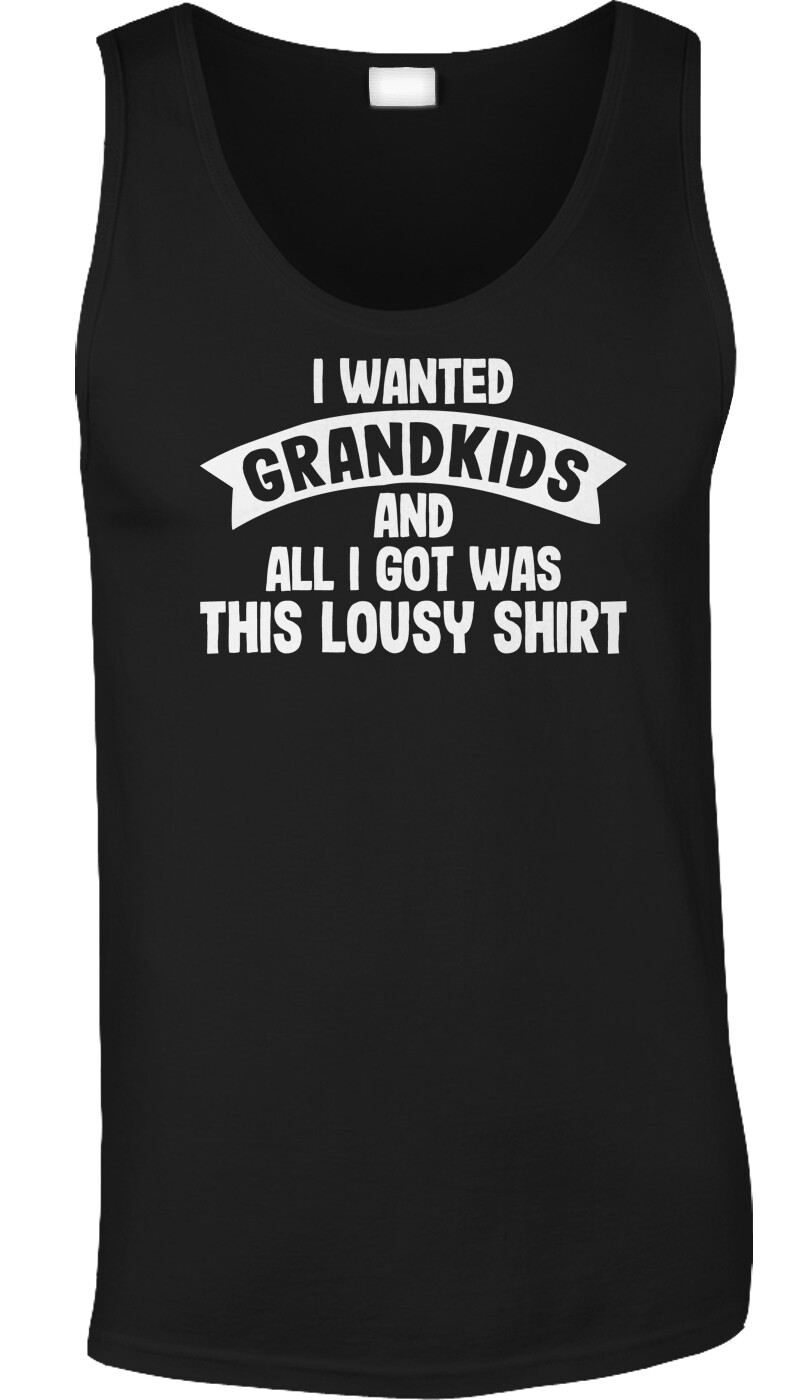 I Wanted Grandkids Grandparents Gift Grandma Grandpa Christmas Funny Mens Tank gallery