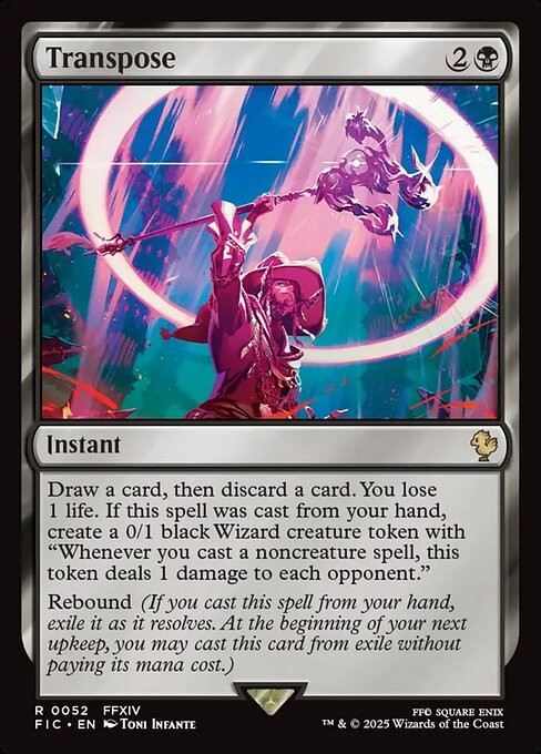 Transpose 52 R Normal FIC MTG NM