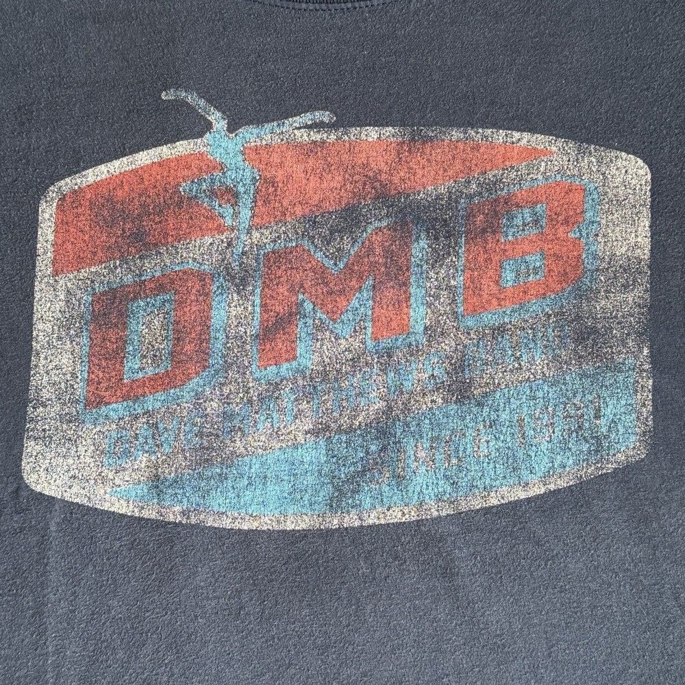 DAVE MATTHEWS BAND Retro Stripe Licensed T-Shirt 2007. XL Sportage Preowned NV