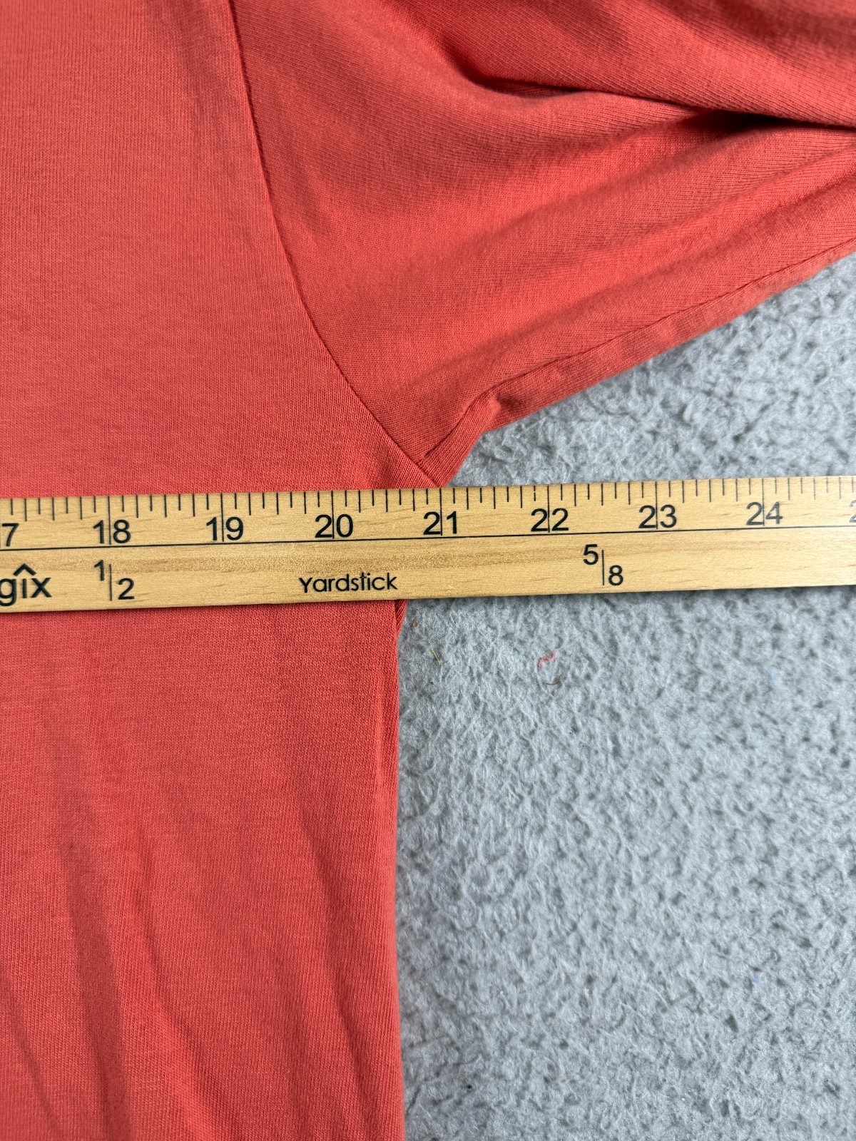 Vintage UNDEFEATED Long Sleeve Burnt Orange T-Shirt Mens Size M Made In USA gallery