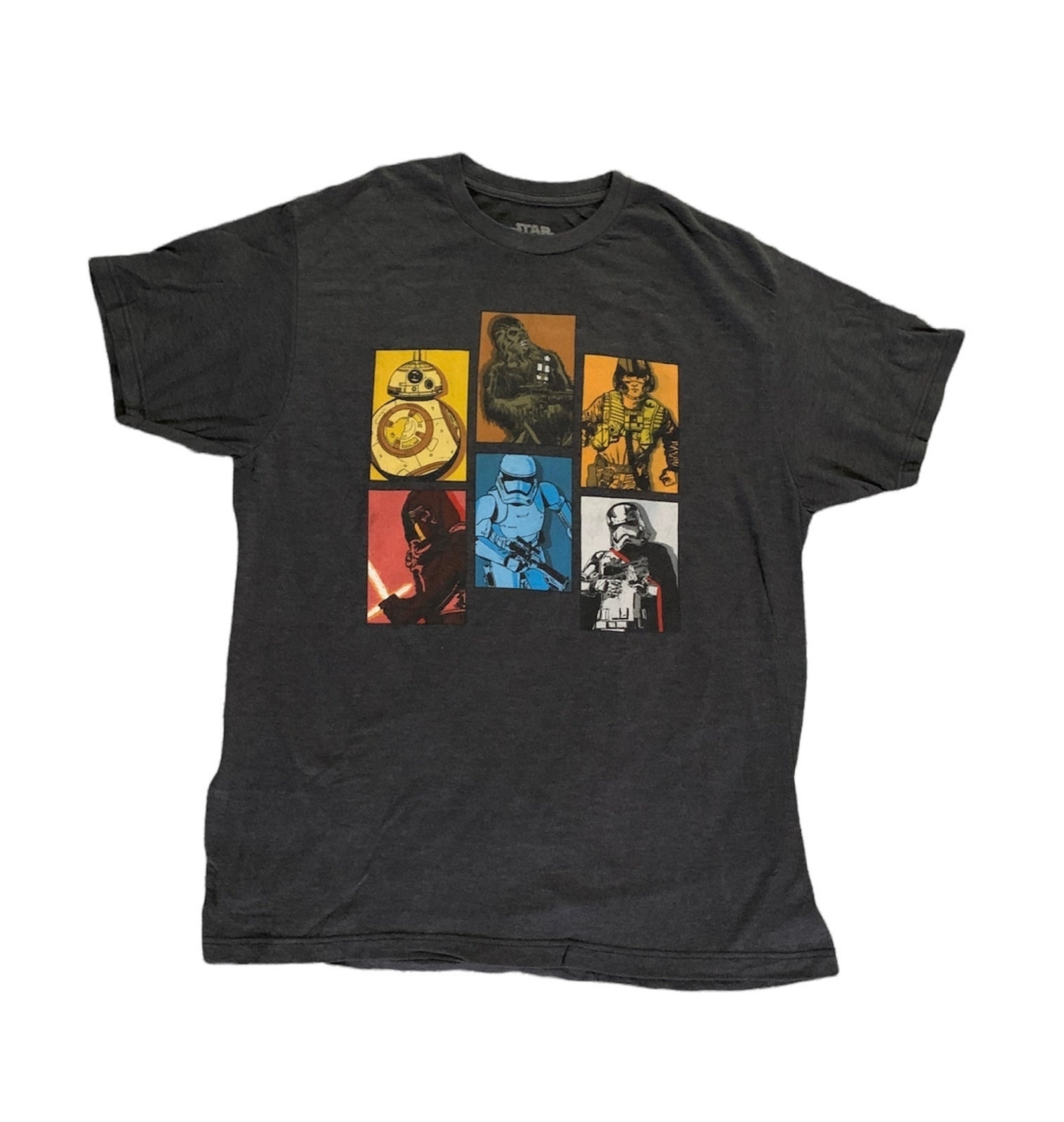 STAR WARS EPISODE VII BOX BATTALION T-SHIRT Men’s Large Mad Engine