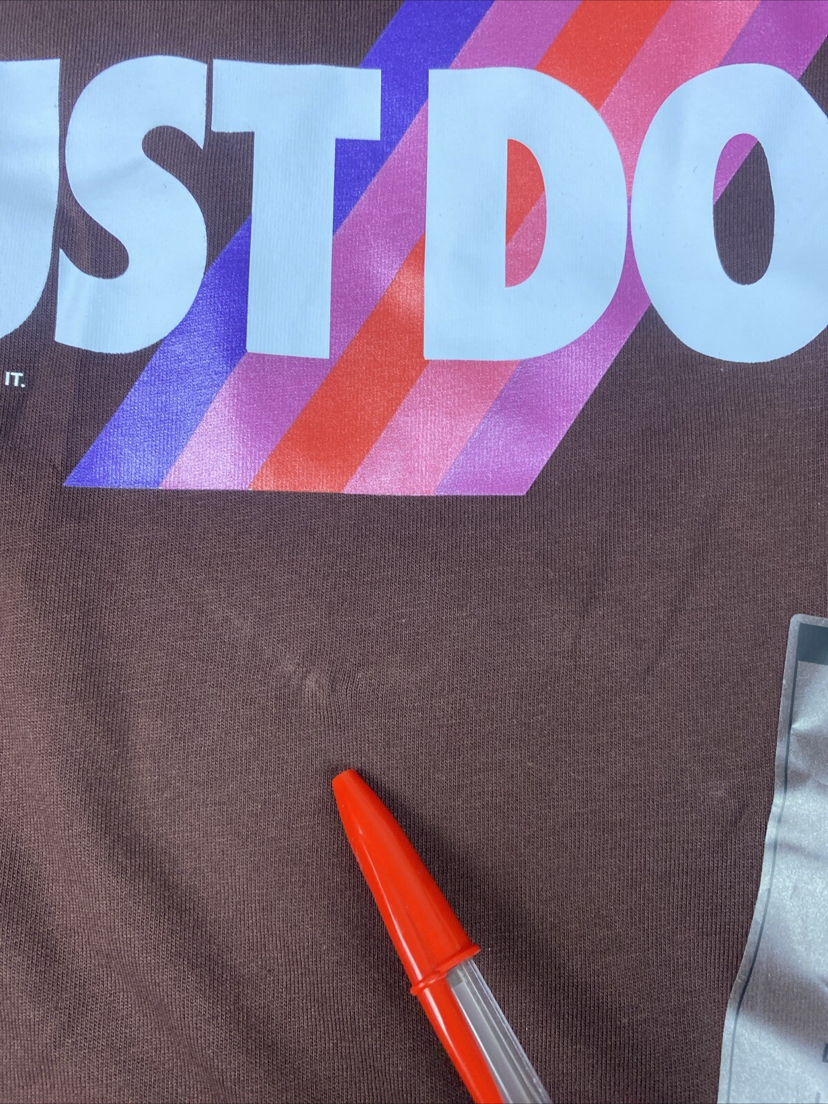 Nike Rainbow Just Do It JDI FQ8002-227 Size Large gallery