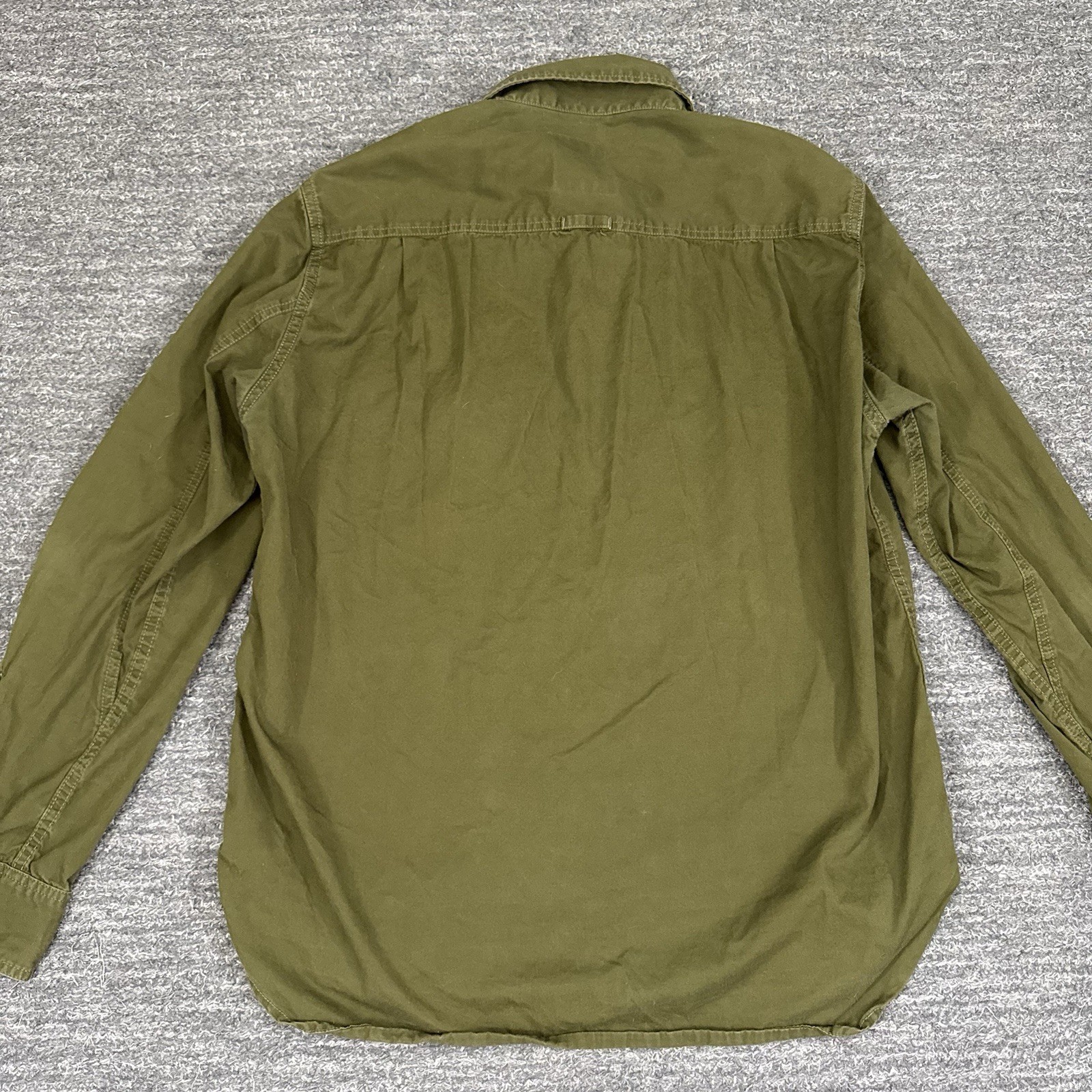 Maiden Noir Son of the Seventh Shirt Men Large Green Cargo Pocket Military Army gallery