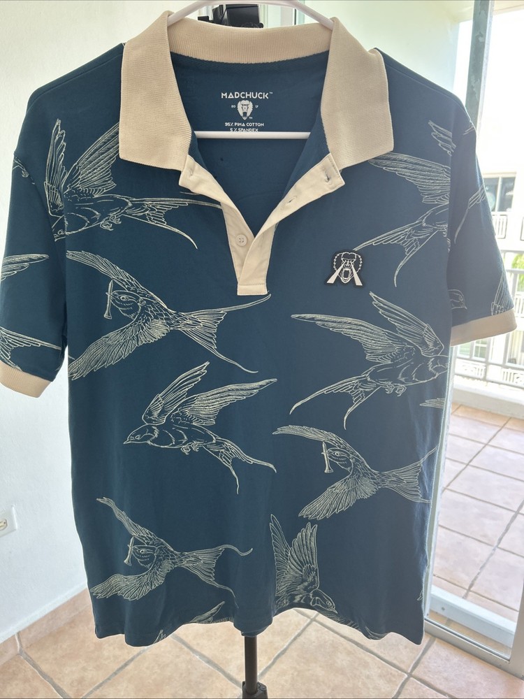 Mad Chuck Tshirt Blue Small